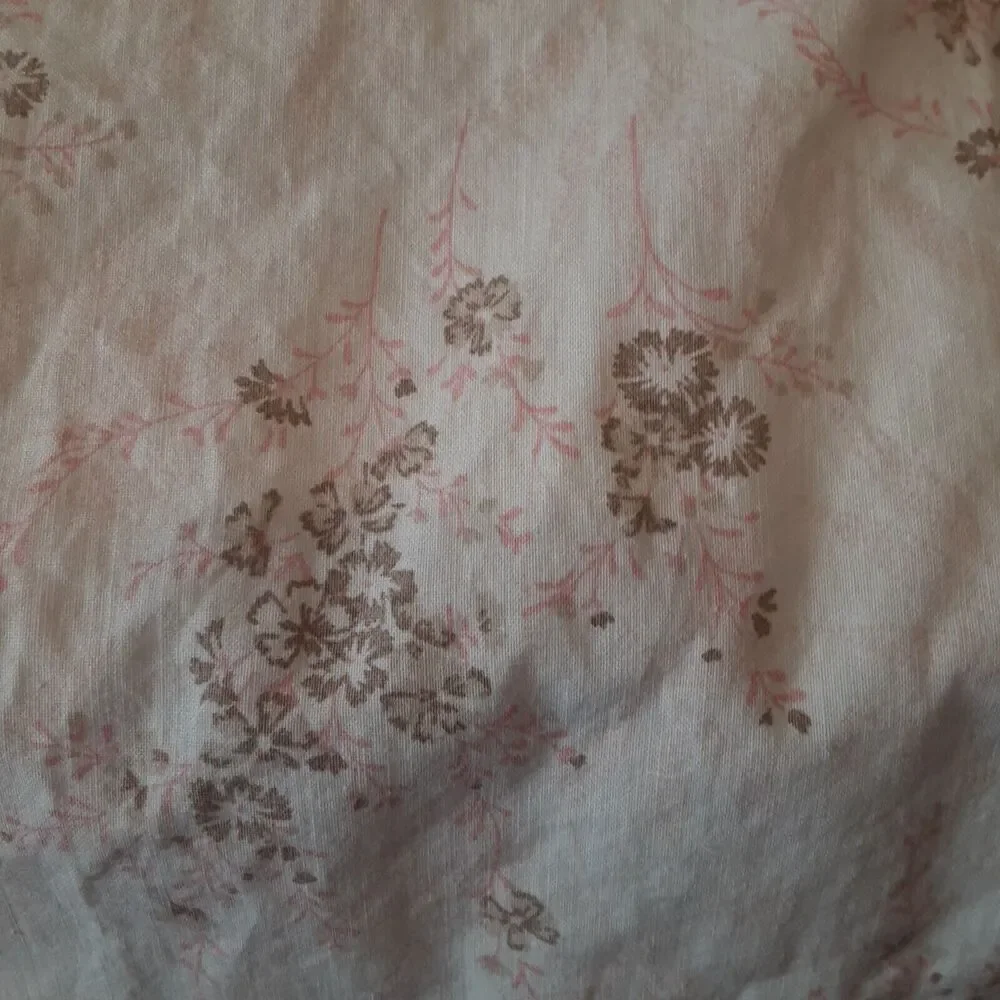Vintage Handmade Duvet & Sham set European Floral